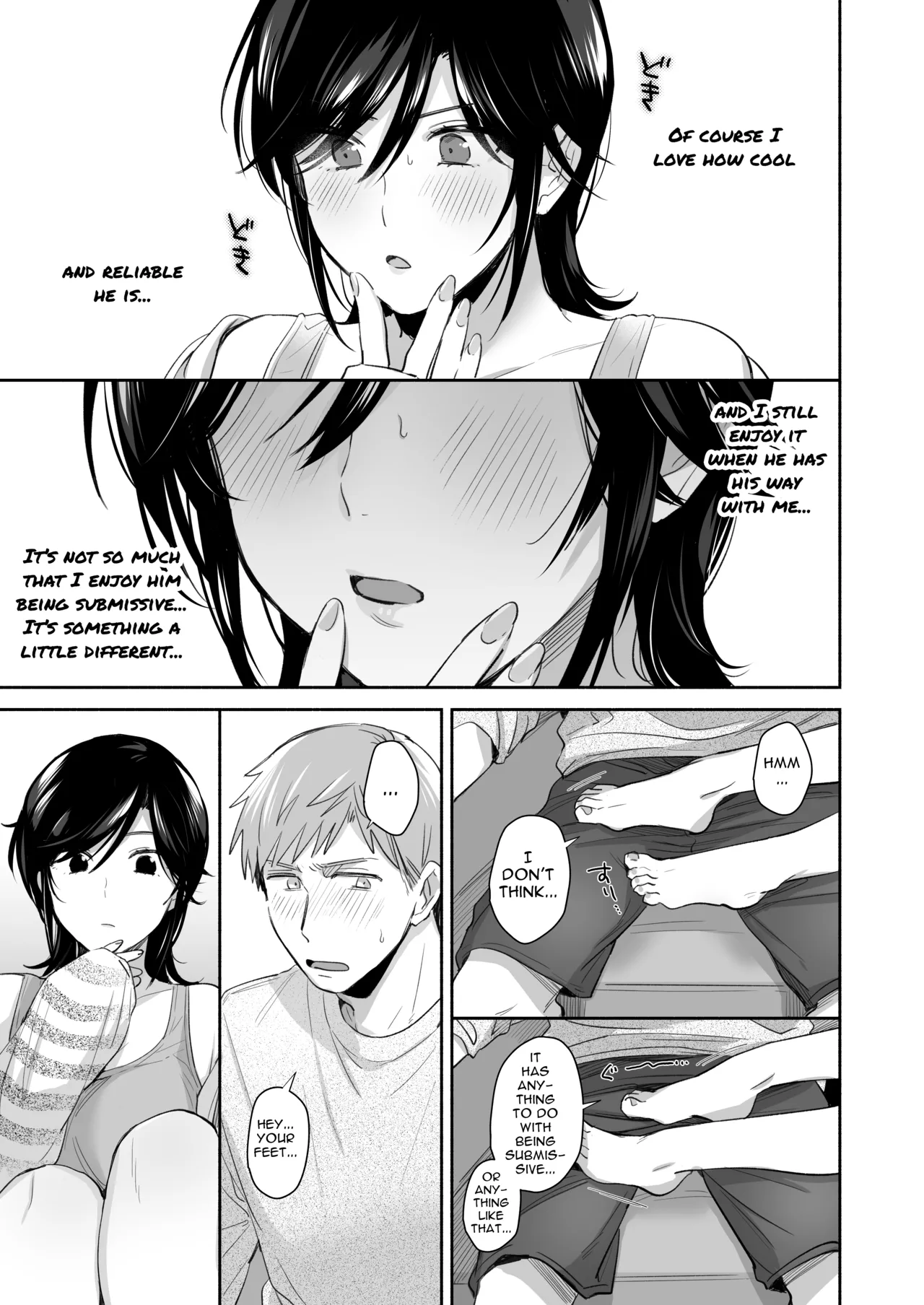 Hentai Manga Comic-If I Have a Chance, I Want to Warp My Boyfriend's Fetishes! ~Louder~-Read-45